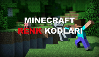 Minecraft renk kodları