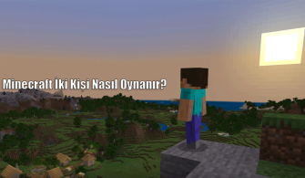 Minecraft pocket edition iki kişi
