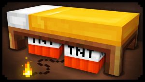 minecraft yatak ve tnt