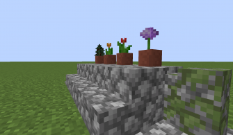 Minecraft saksı yapımı