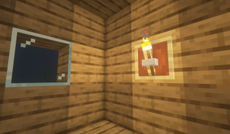 Minecraft meşale yapımı