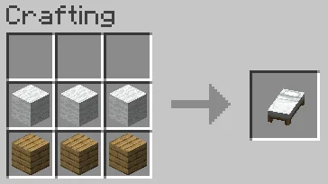 minecraft yatak nasıl yapılır