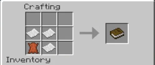 minecraft kitap yapımı