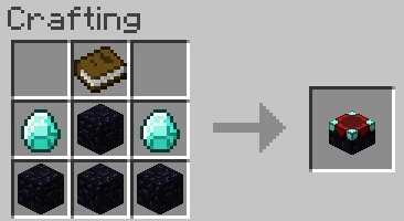 minecraft büyü masası yapımı