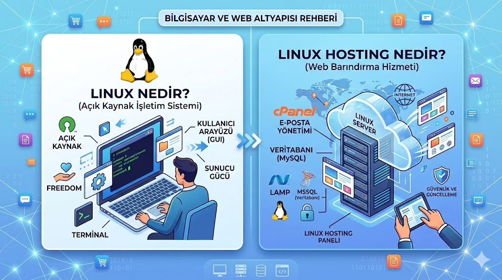 Linux Nedir? Linux Hosting Nedir?