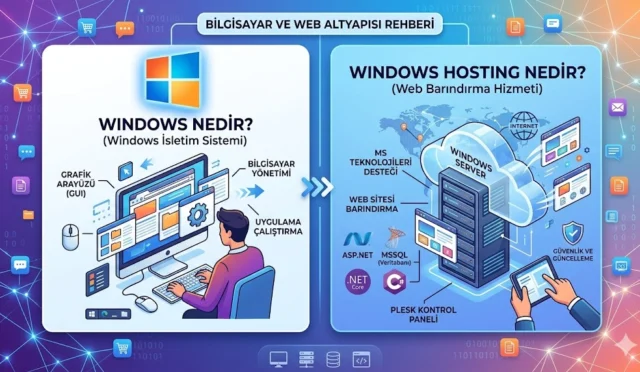 Windows Nedir? Windows Hosting Nedir?