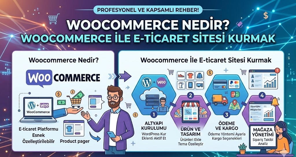 Woocommerce Nedir? Woocommerce Ile E-ticaret Sitesi Kurmak