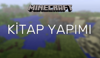 minecraft kitap yapımı